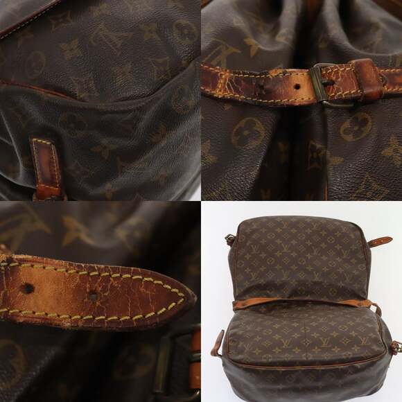 LOUIS VUITTON Monogram Saumur 35 Shoulder Bag M42254 - Picture 11 of 13